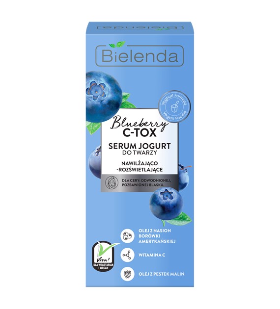 BIELENDA - BLUEBERRY C-TOX Serum nawilżająco-rozświetlające 30 ml