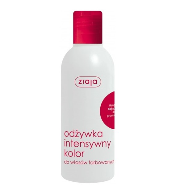 INTENSYWNA PIELĘGNACJA WŁOSÓW ODŻYWKA INTENSYWNY KOLOR OLEJ RYCYNOWY 200 ml