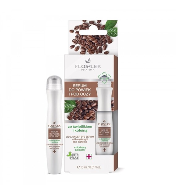 SERUM DO POWIEK I POD OCZY ZE ŚWIETLIKIEM I KOFFEINĄ   15 ml   VEGAN