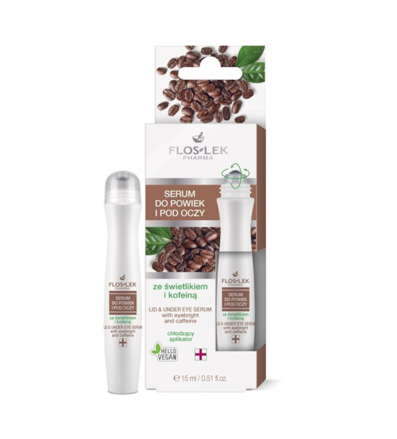 SERUM DO POWIEK I POD OCZY ZE ŚWIETLIKIEM I KOFFEINĄ   15 ml   VEGAN