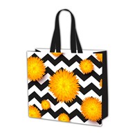 GAM Torba ekologiczna KWIATY BOHO  rozmiar 45x40x18 /minimum 25 sztuk/