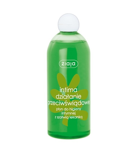 INTIMA ZIOŁOWA PŁYN SZAŁWIA LEKARSKA 500 ml