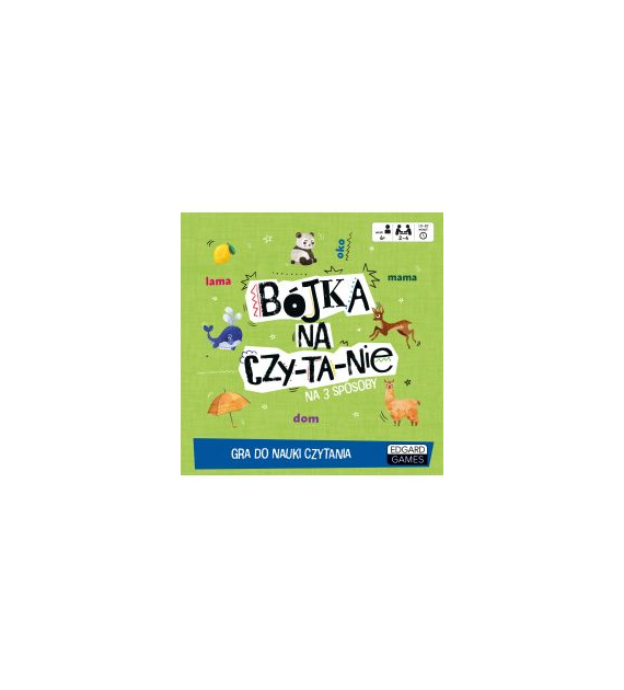 GRA  BÓJKA NA CZYTANIE. GRA DO NAUKI CZYTANIA. EDGARD GAMES