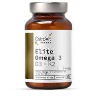 OstroVit Pharma Elite Omega 3 D3 + K2 30 caps