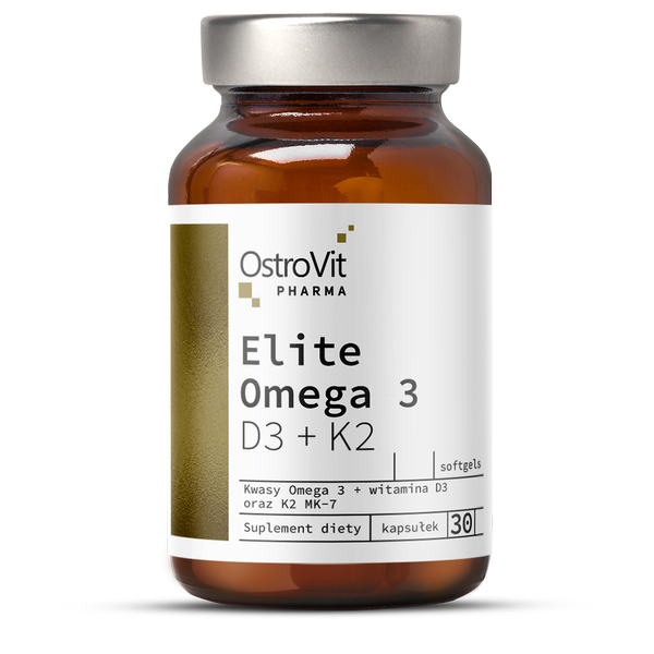 OstroVit Pharma Elite Omega 3 D3 + K2 30 caps