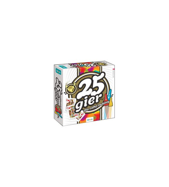 GRA  25 GIER DLA CAŁEJ RODZINY