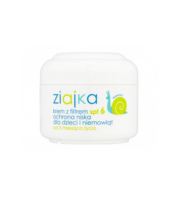 ZIAJKA KREM DLA DZIECI Z FILTREM SPF 6 50 ml