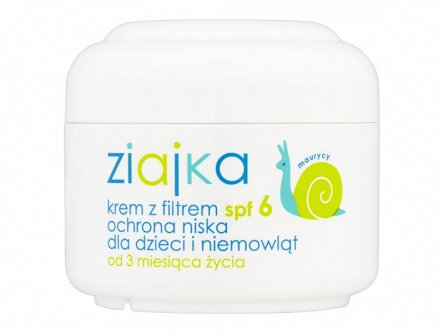 ZIAJKA KREM DLA DZIECI Z FILTREM SPF 6  50 ml