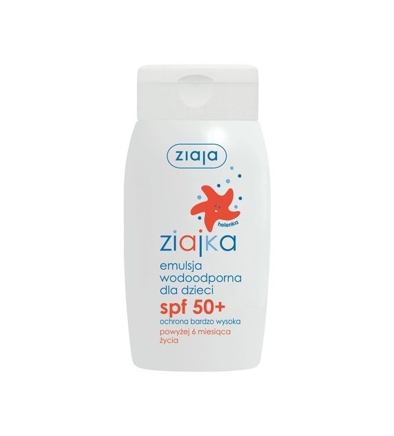 ZIAJKA EMULSJA DO OPALANIA DLA DZIECI SPF 50+ 125 ml