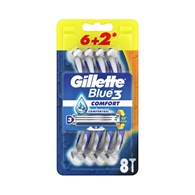 GILLETTE  BLUE 3 COMFORT jednorazowe maszynki do golenia / 6 + 2 szt.