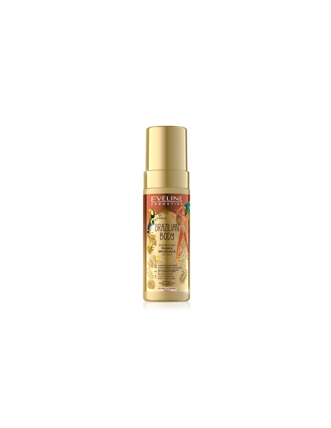 BRAZILIAN BODY EKSPRESOWA PIANKA BRĄZUJĄCA 150ML