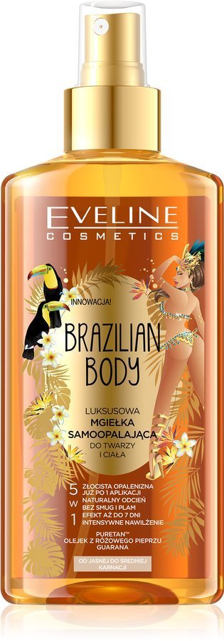 BRAZILIAN BODY MGIEŁKA SAMOOP.TWARZ/CIAŁO 150ML