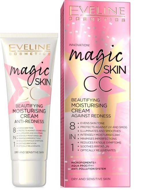 MAGIC SKIN CC UPIĘKSZAJĄCY KREM NAWILŻAJĄCY 8W1 50ML