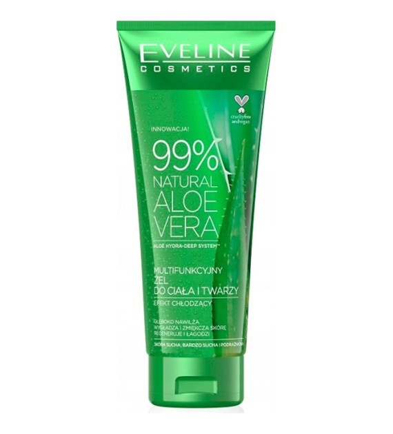 NATURAL ALOE VERA MULTIFUN ŻEL DO CIAŁA I TWARZY 250ML