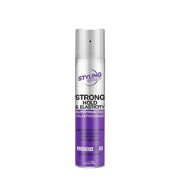 STYLING effect  Lakier do włosów z keratyną bardzo mocny 250 ml