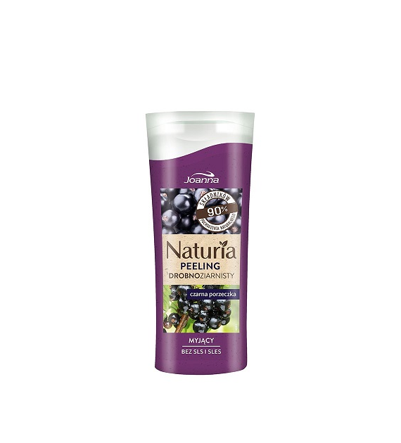 JOANNA NATURIA Peeling drobnoziarnisty Czarna Porzeczka 100g