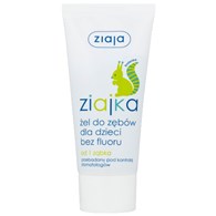 ZIAJKA ŻEL DO ZĘBÓW DLA DZIECI BEZ FLUORU  50 ml