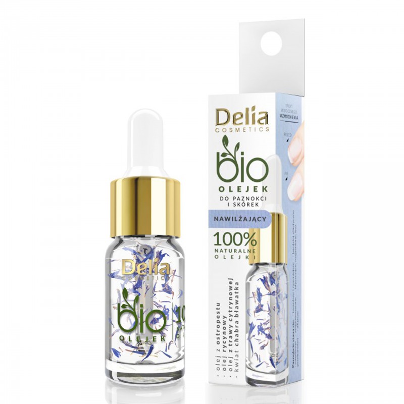 DELIA -   Bio olejek NAWILŻAJACY do/paz. i skórek but. 10ml PL PL/GB*