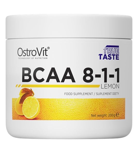 OstroVit BCAA 8-1-1 200g lemon