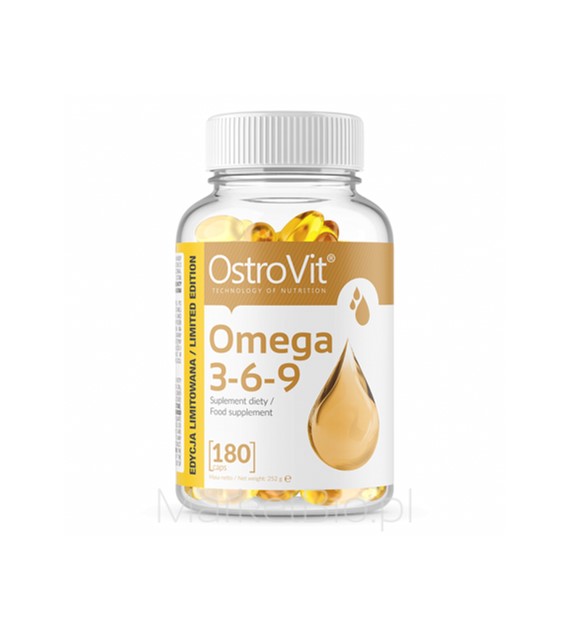 *OstroVit Omega 3-6-9 180 caps