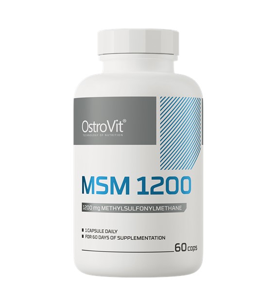 *OstroVit MSM 1200 mg/ 60 kapsułek