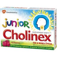 Cholinex Junior x16 pastylek do ssania