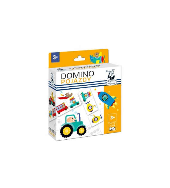 GRA   KAPITAN NAUKA. DOMINO POJAZDY