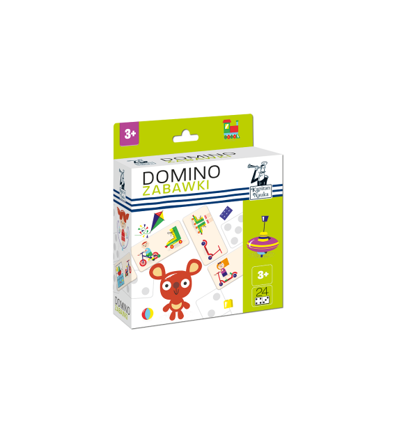 GRA   KAPITAN NAUKA. DOMINO OBRAZKOWE ZABAWKI