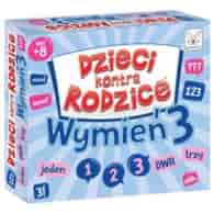 GRA  DZIECI KONTRA RODZICE  WYMIEŃ TRZY