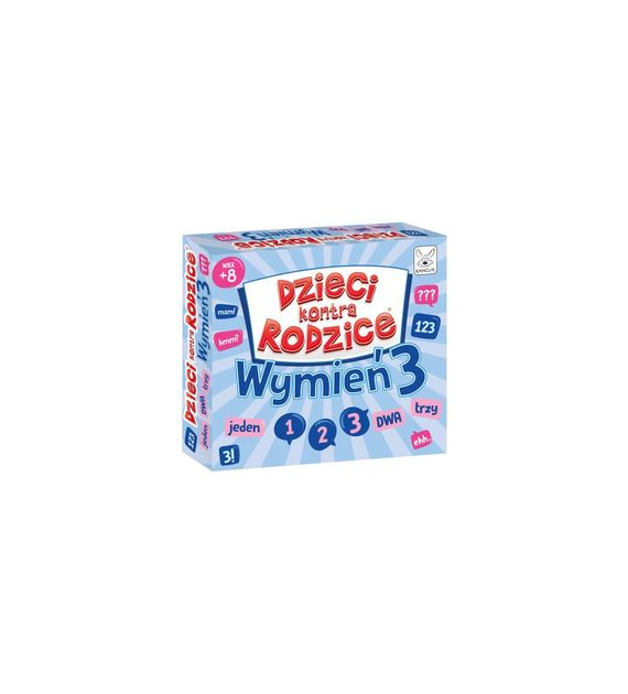 GRA  DZIECI KONTRA RODZICE  WYMIEŃ TRZY
