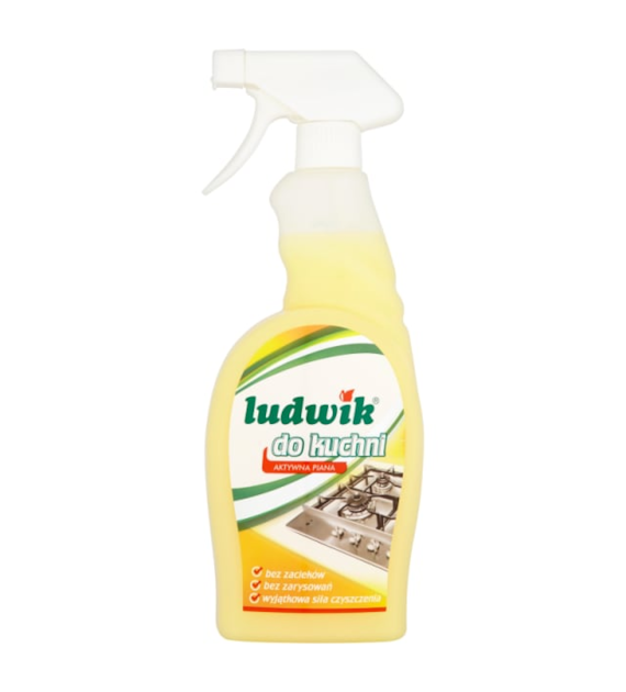 Ludwik Mleczko do czyszczenia kuchni 750ml bez zapachu / zółte/