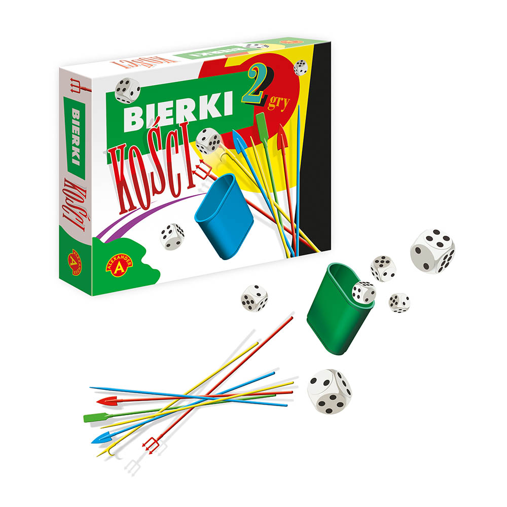 GRA  BIERKI KOŚCI 2 W 1