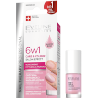 NAIL THERAPY PROFESSIONAL - Odżywka do paznokci 6w1  Care & Colour  Shimmer Pink/ 5 ml