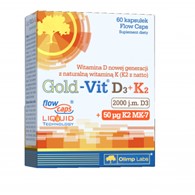 Olimp Gold-Vit D3 + K2 60 kaps.