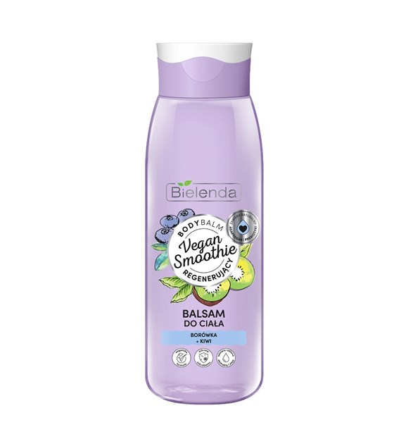 VEGAN SMOOTHIE Balsam do ciała BORÓWKA + KIWI, 400ml