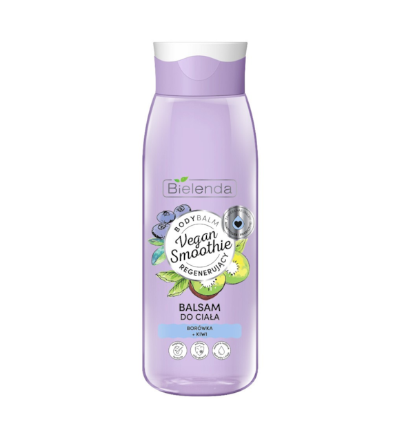 VEGAN SMOOTHIE Balsam do ciała BORÓWKA + KIWI, 400ml