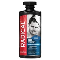 RADICAL MEN Wzmacniający szampon przeciwłupieżowy / 400ml  (12  szt.w op.zbiorczym)