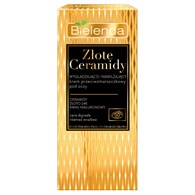 ZŁOTE CERAMIDY Wygładzająco - nawilżający krem przeciwzmarszczkowy pod oczy, 15 ml