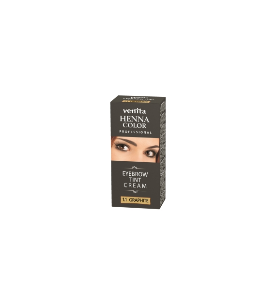 HENNA COLOR PROFESSIONAL - henna w kremie do brwi GRAFITOWA