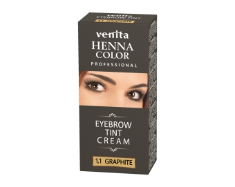 HENNA COLOR PROFESSIONAL - henna w kremie do brwi GRAFITOWA