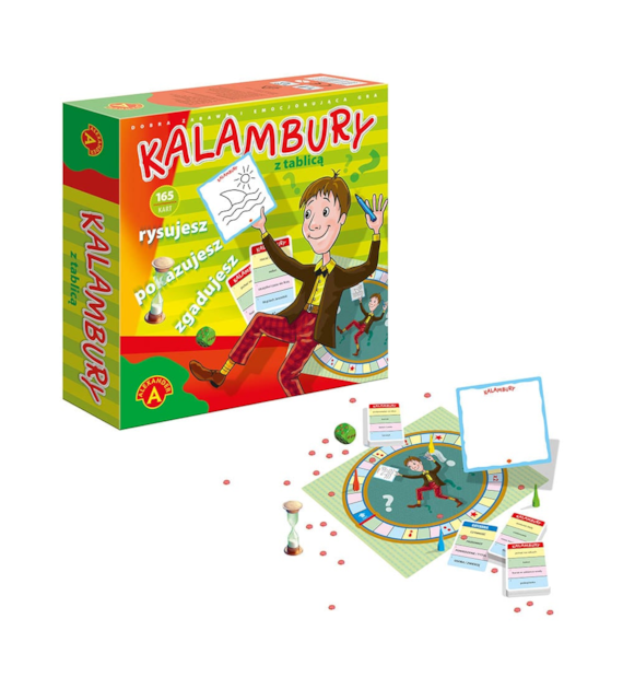 GRA  KALAMBURY Z TABLICĄ
