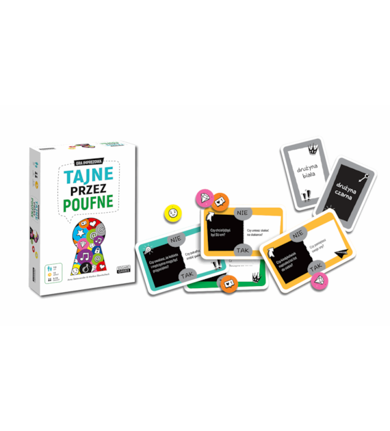 GRA  TAJNE PRZEZ POUFNE. GRA IMPREZOWA
