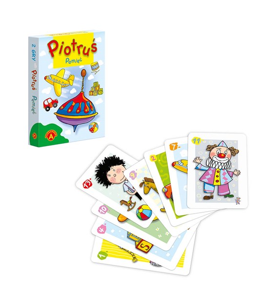 GRA  KARTY PIOTRUŚ / PAMIĘĆ