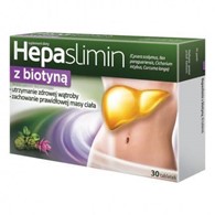HEPASLIMIN Z BIOTYNĄ / 30 tabletek