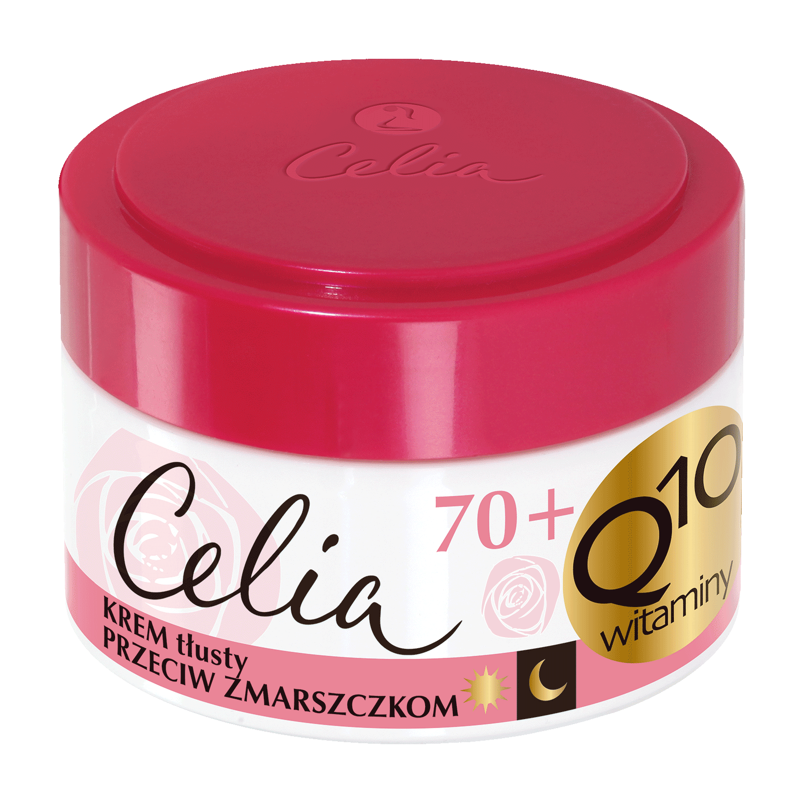 CELIA Q10 Q10 Witaminy 70+ Krem tłusty z Kolagenem    50 ML