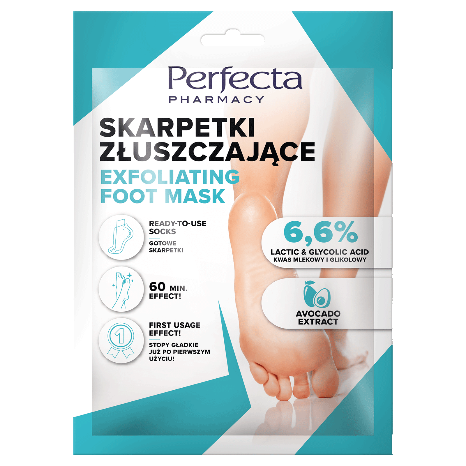 PERFECTA BODY Złuszczające skarpetki - zabieg   59 G
