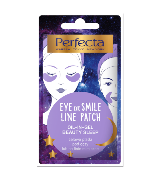 PERFECTA EYE PATCH BEAUTY SLEEP ŻELOWE PŁATKI POD OCZY LUB NA LINIE MIMICZNE 1 szt.