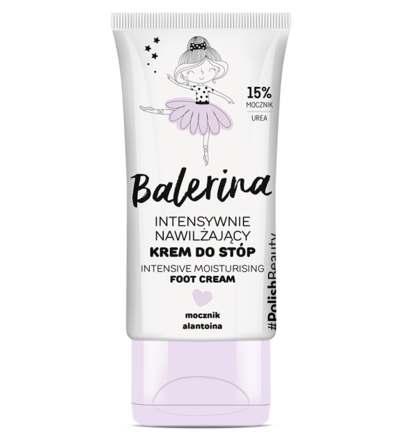 BALERINA  INTENSYWNIE NAWILŻAJĄCY KREM DO STÓP  50 ml  PL/GB