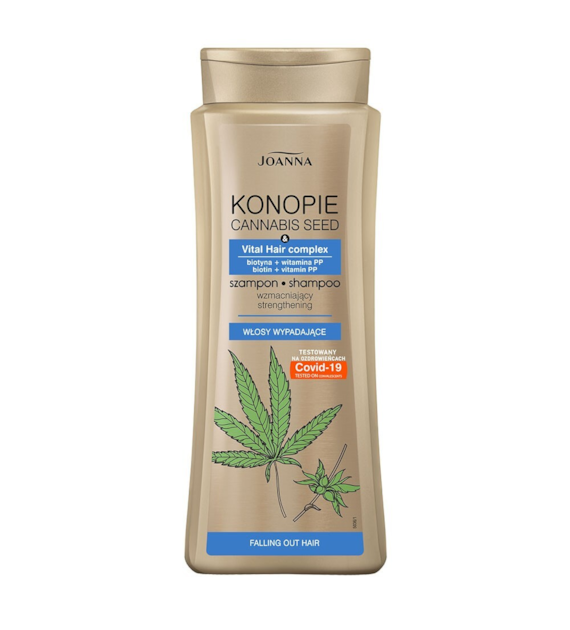 KONOPIE Szampon wzmacniający do włosów wypadających 400ml