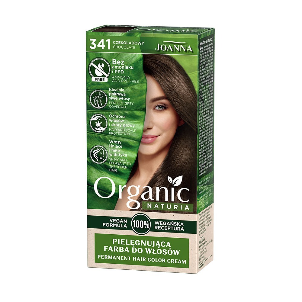 NATURIA ORGANIC Vegan Farba Czekoladowy 341